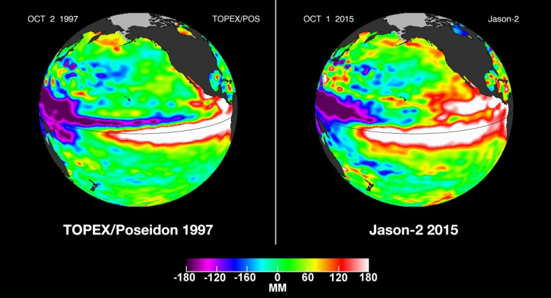 El Nino in 1997 and 2015