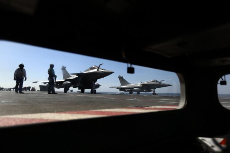 French Navy Rafale fighter jets