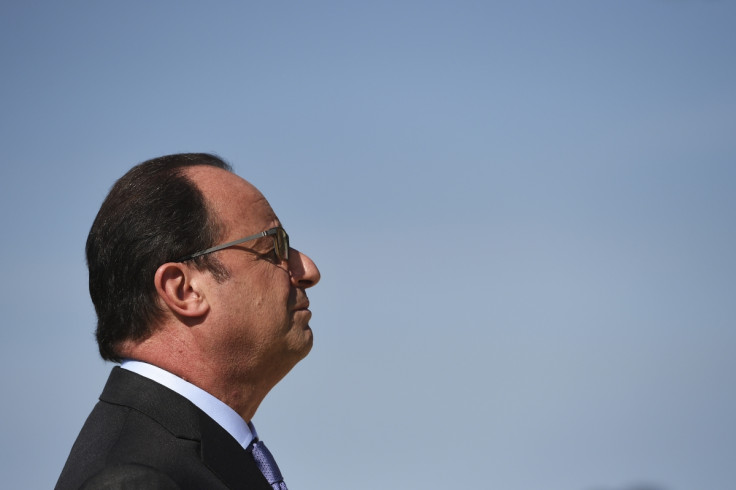 French President Francois Hollande