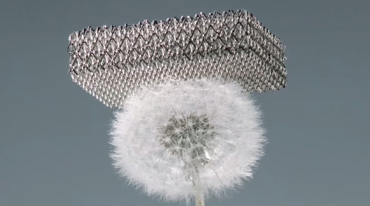 Boeing lightest metal Microlattice