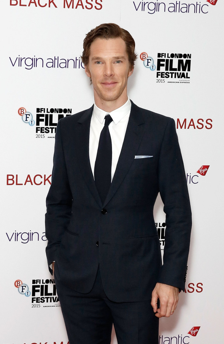 Benedict Cumberbatch at the Black Mass premiere