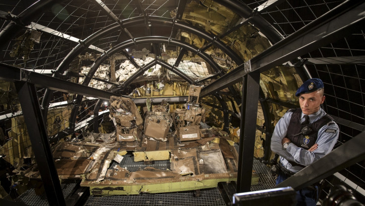 cockpit of the MH17 airplane