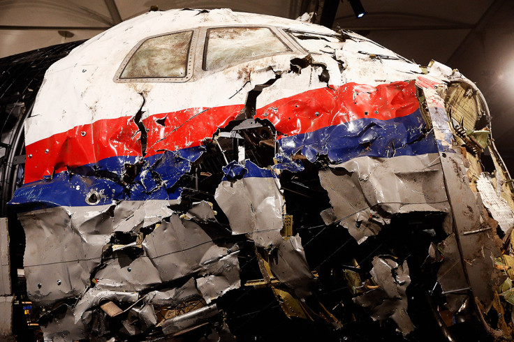 MH17 wreckage