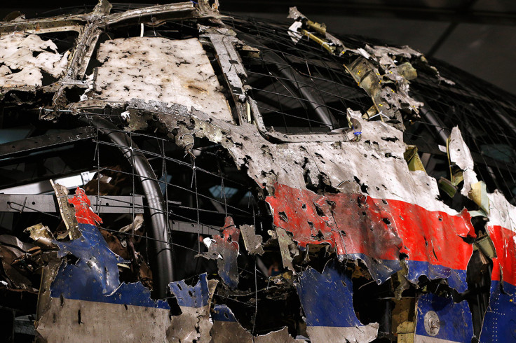 MH17 wreckage