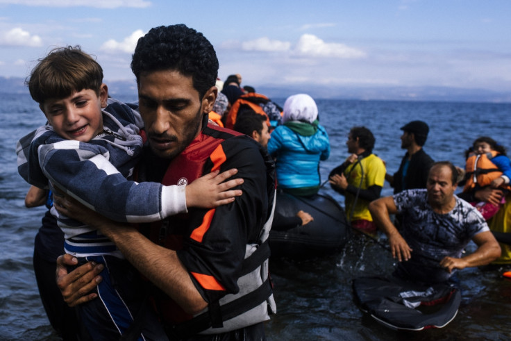 Syrian refugees Greece Lesbos