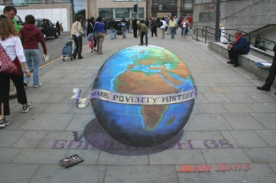 Astounding 3D Images by Beever on the UK streets. Astounding 3D Images by Beever on the UK streets.