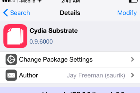 Cydia Substrate compatibility update