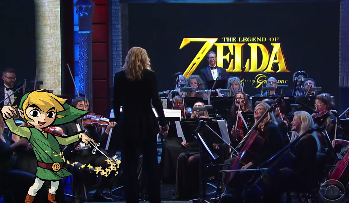 Hey, listen! Legend of Zelda Symphony of the Goddesses orchestra