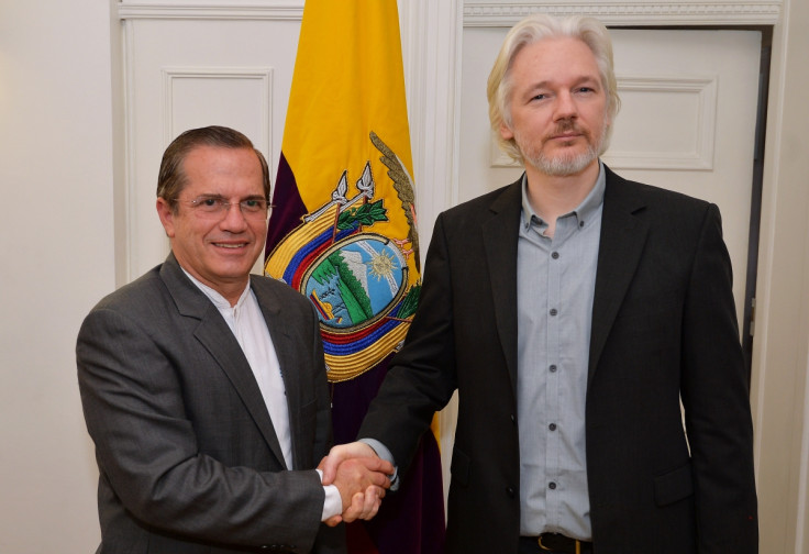 Ricardo Patino and Julian Assange