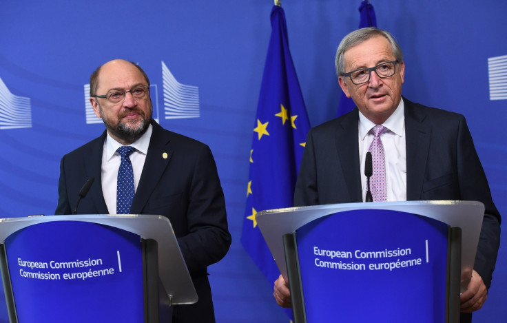 Martin Schulz and Jean-Claude Juncker