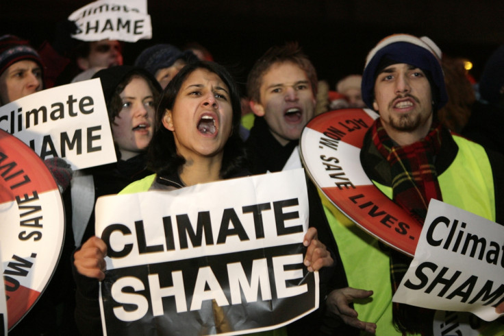 Climate Change Protesters in Copenhagen 2009