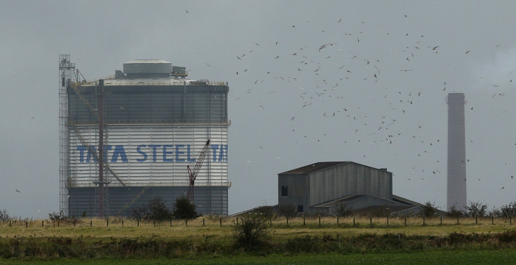 Tata Steel plant in Scunthorpe