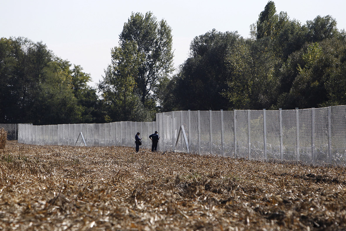 Hungary Croatia border