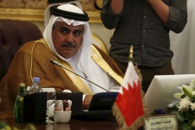 Bahrain Foreign Minister Khaled bin Ahmed