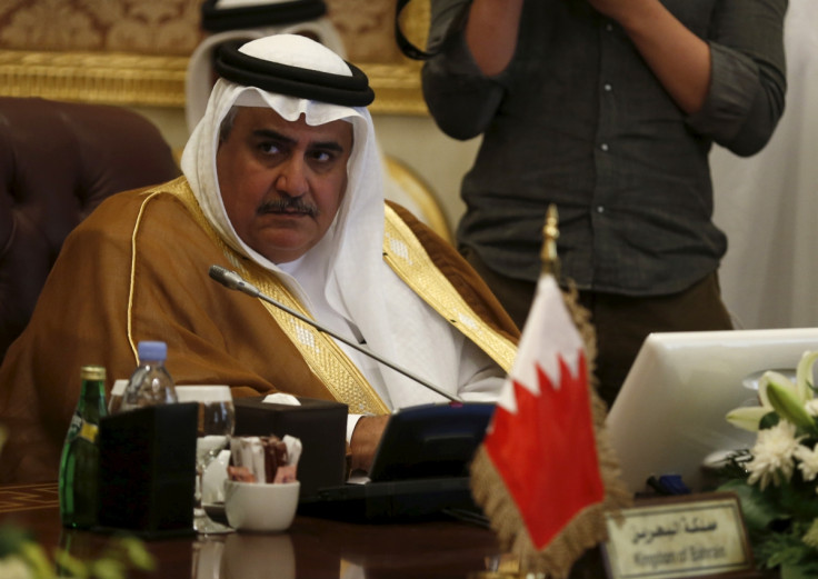 Bahrain Foreign Minister Khaled bin Ahmed