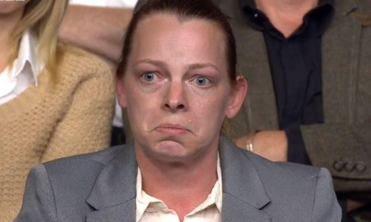 Tearful Michelle Dorrell on Question Time