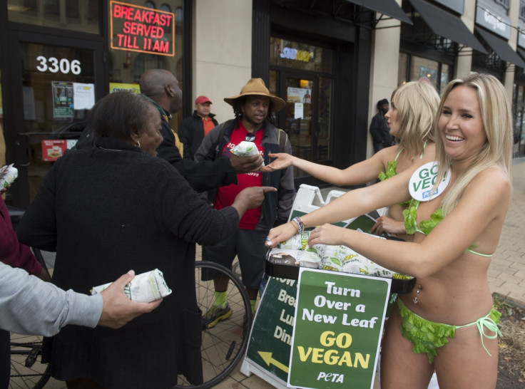 subway vegan peta lettuce ladies