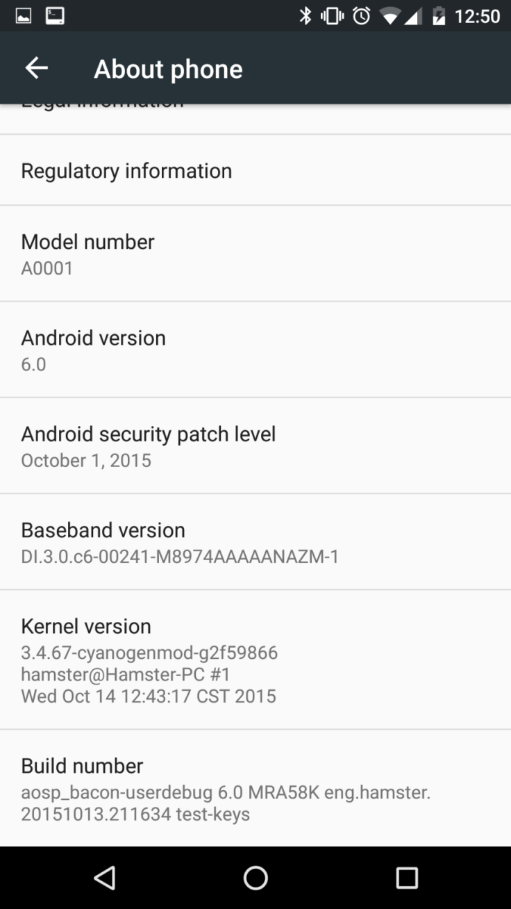 Android 6.0 Marshmallow AOSP ROM