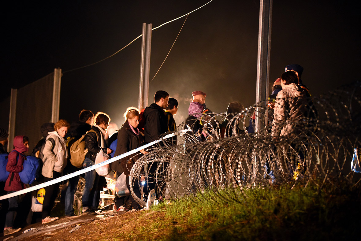 Migrants Hungary Slovenia