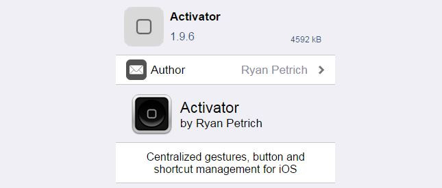 Activator tweak