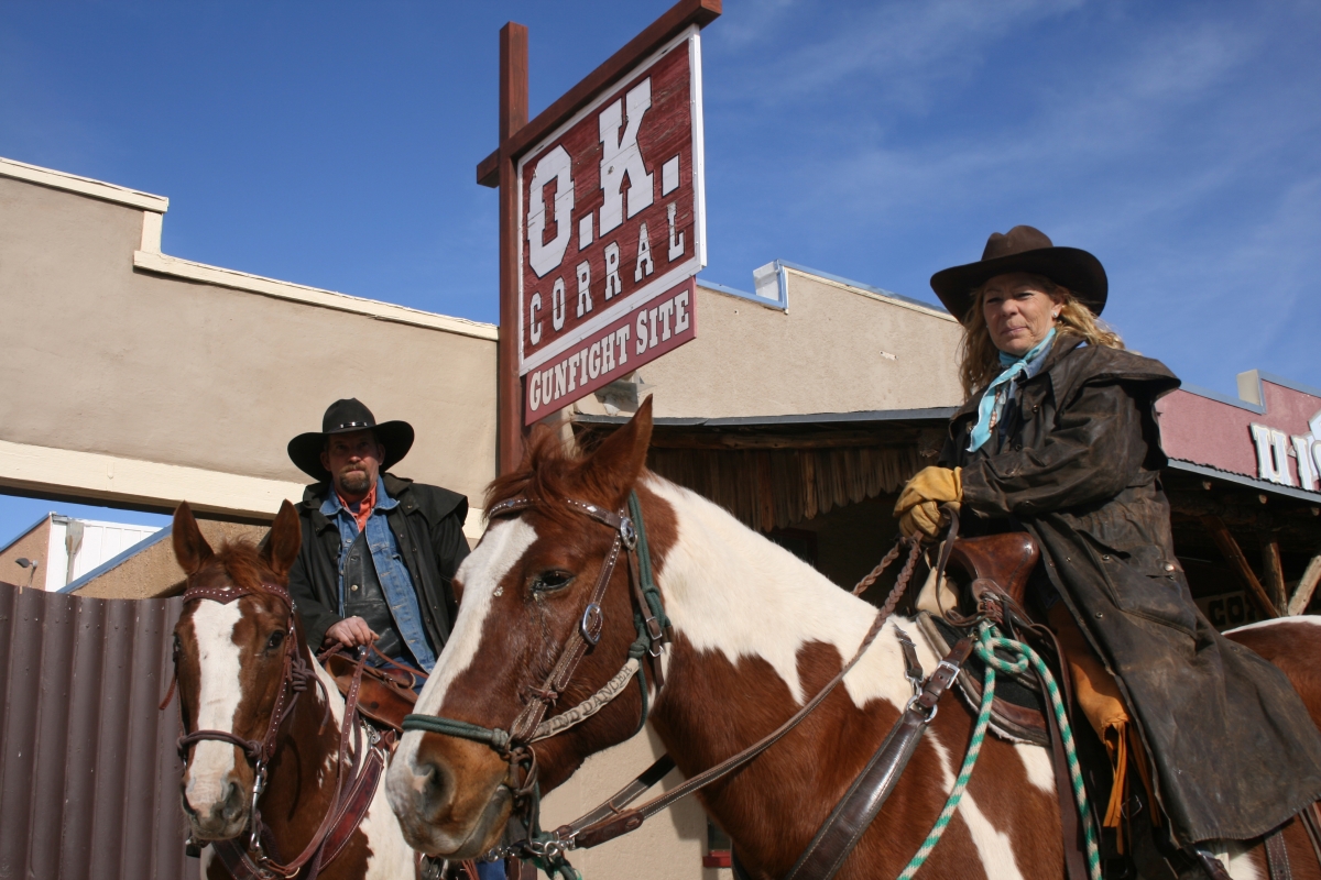 Tombstone: Wild west re-enactment sees two injured after live ...