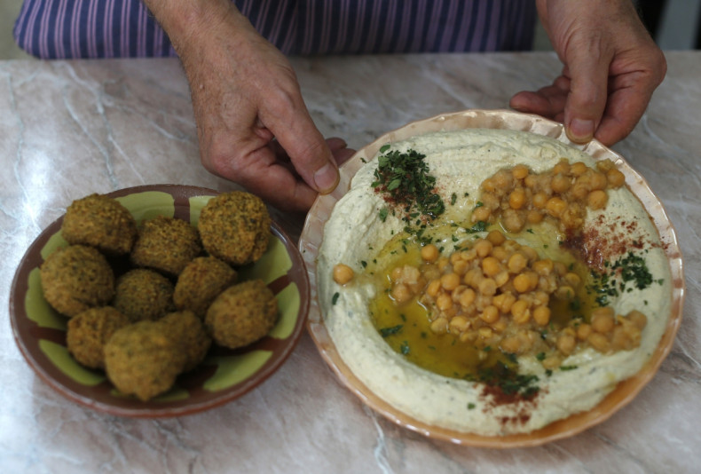 falafel and hummus Jerusalem