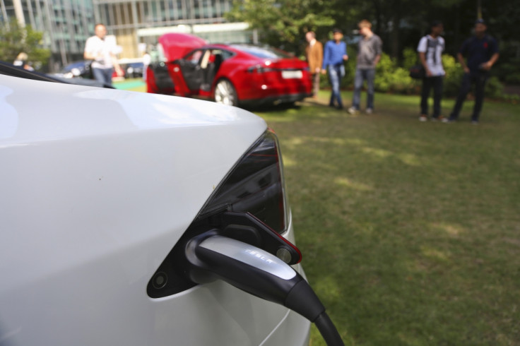 Tesla Model S charging