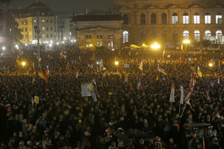 Pegida rally