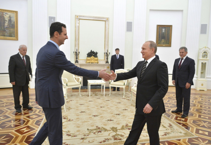 Putin Assad Moscow meeting