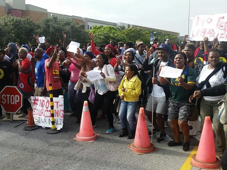 Student protests at Nelson Mandela Metropolitan University