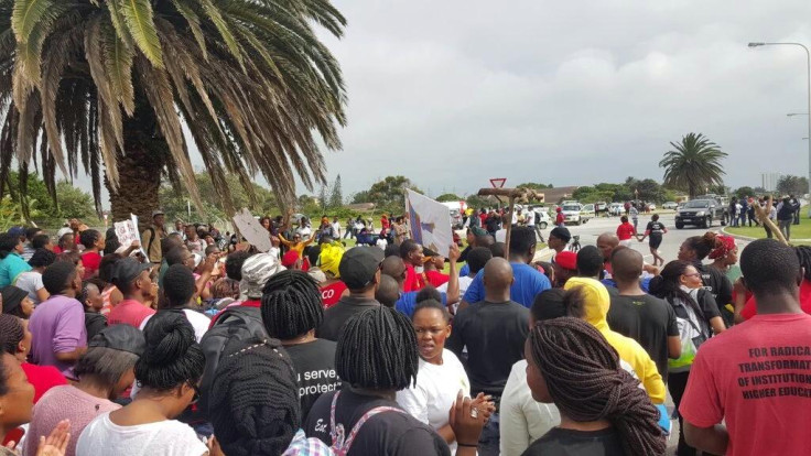 Student protests at South African university