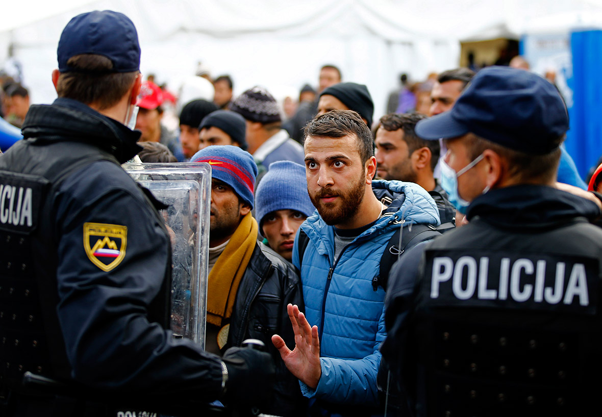 Eu Migrant Crisis Serbia Croatia And Slovenia Struggle To Cope With River Of Refugees Photo 