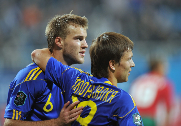 Andriy Yarmolenko and Yevhen Konoplyanka