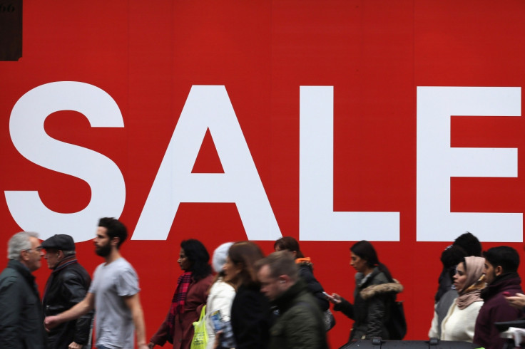 Sale on the high street