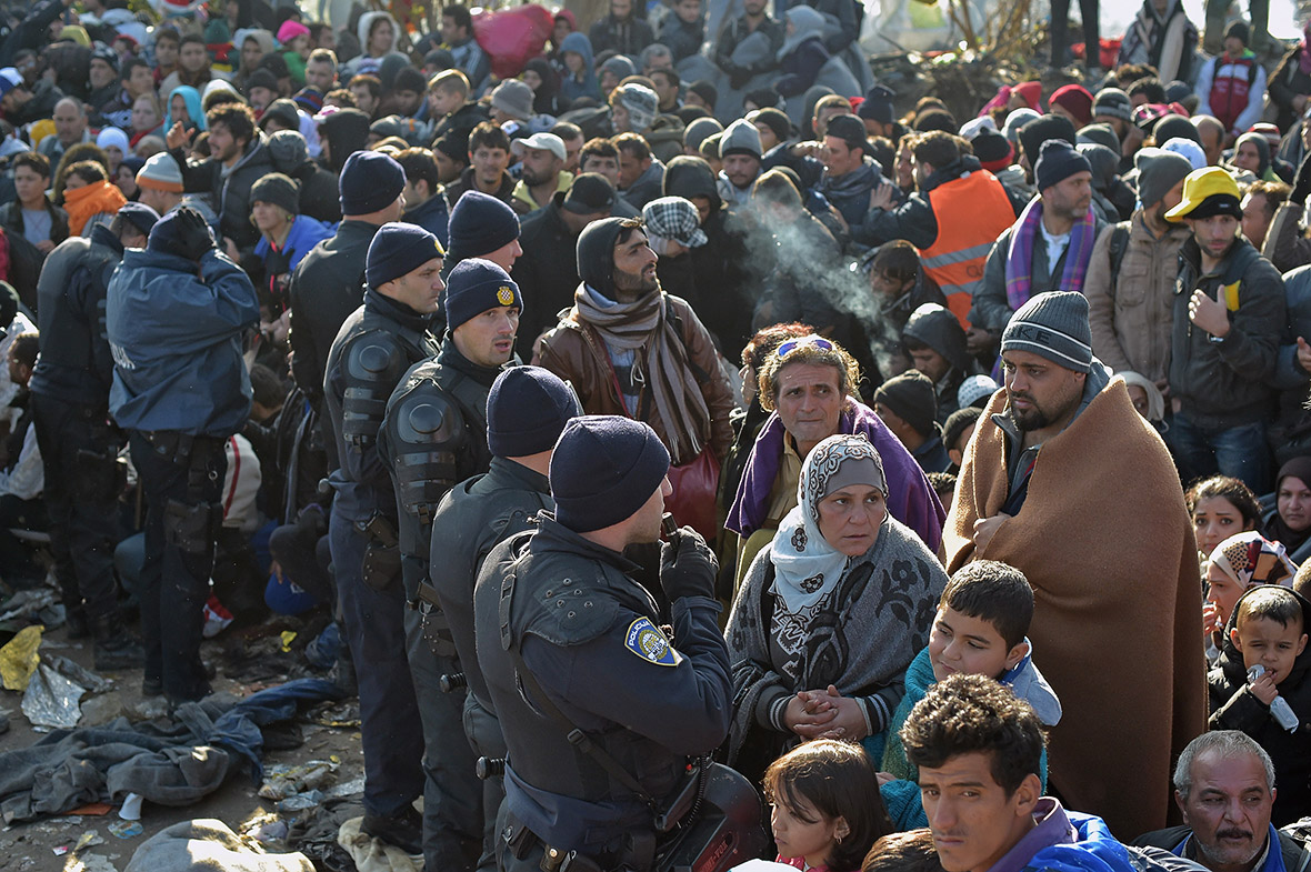 Migrants Serbia Croatia