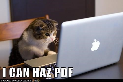 I can haz PDF: Academics tweet secret code word to get