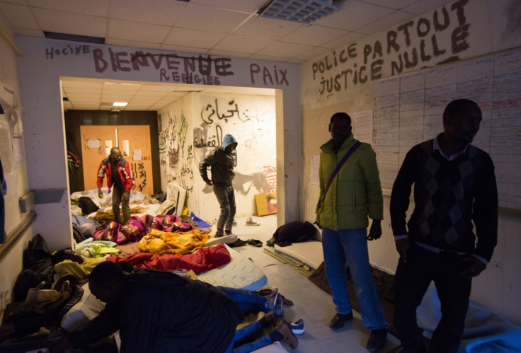 Migrants evicted from Paris high-school