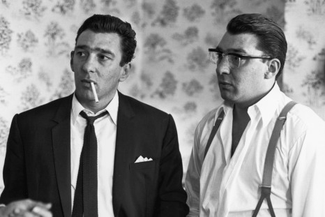 Gangster Ronnie and Reggie Kray in 1966