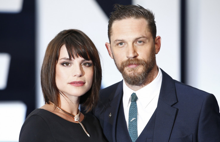 Tom Hardy and wife