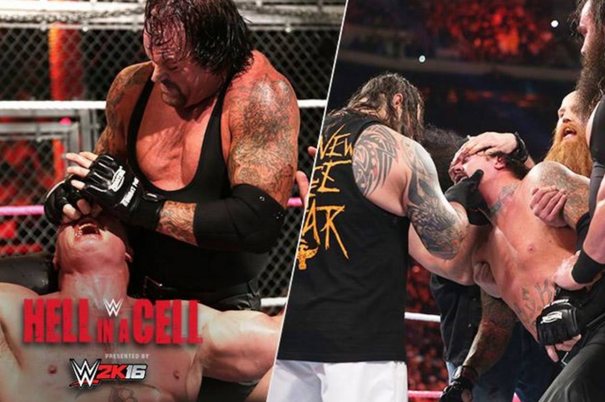 WWE Hell In A Cell 2015 Reactions: The Wyatt Family's Attack On ...