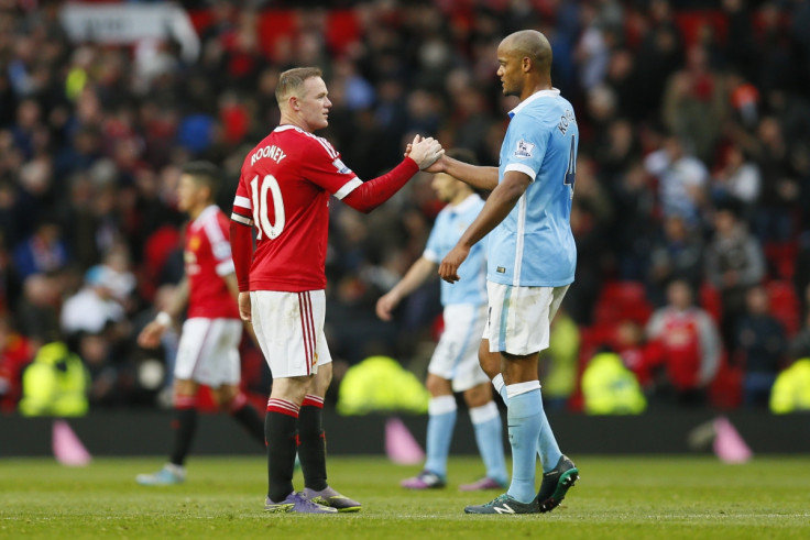 Wayne Rooney & Vincent Kompany