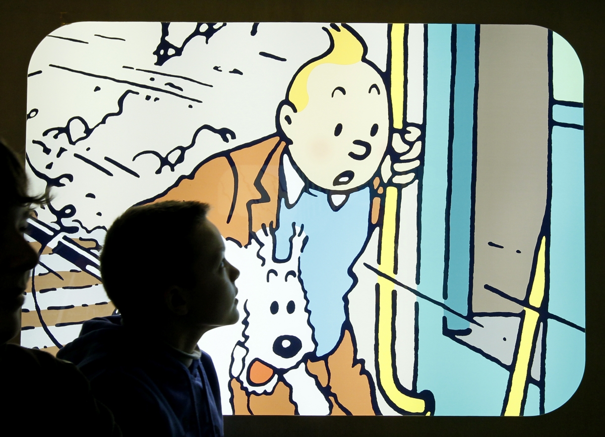 Herge Drawing Of Tintin And Snowy Sells For €500,000 In Paris Auction