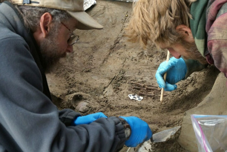 ice age infant burial