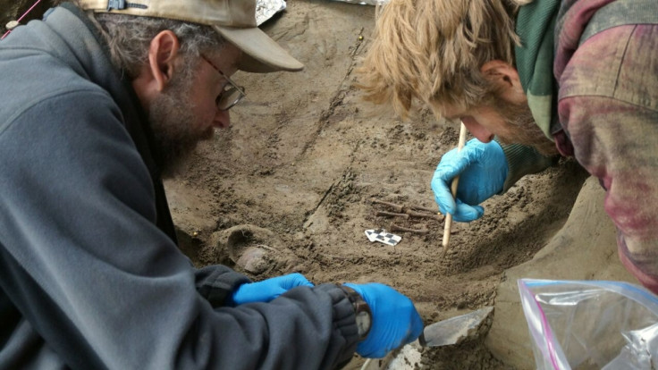 ice age infant burial