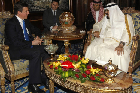 Saudi Arabia David Cameron King Abdullah