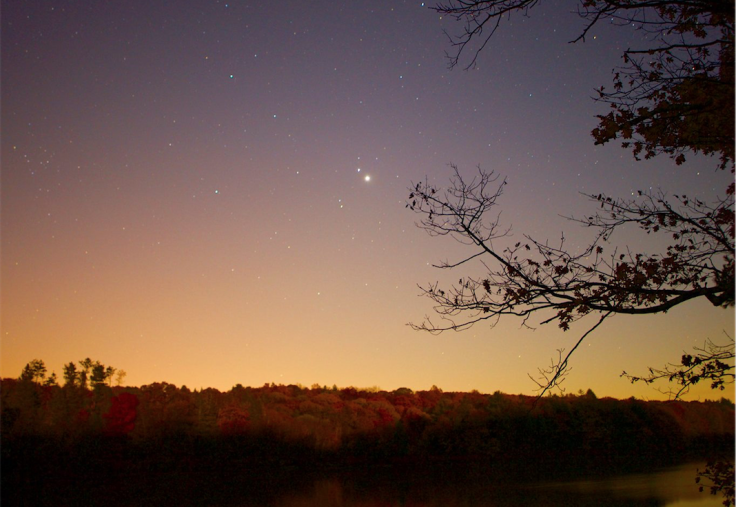 Venus Mars Jupiter rare alignment