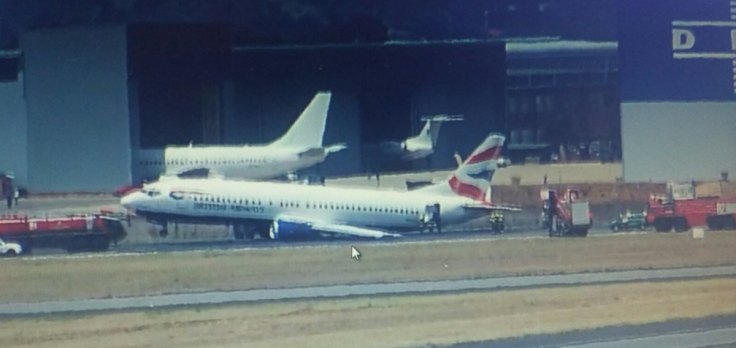 British Airways crash landing Johannesburg