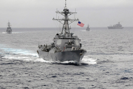US destroyer in South China Sea