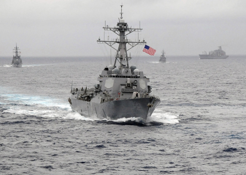US destroyer in South China Sea