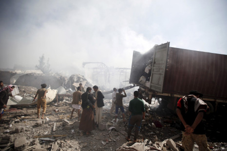 Yemen Saudi air strikes 